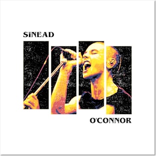 Sinead O'Connor Distressed Posters and Art